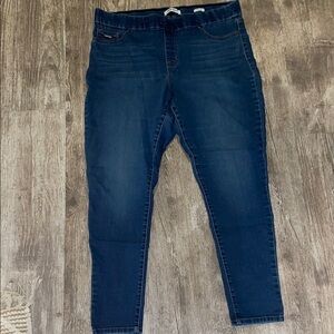 Dark Blue Denim Jeans